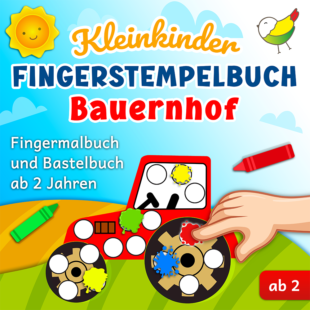 Fingerstempelbuch Bauernhof